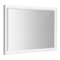 Sapho Miroirs - Miroir Flut dans un cadre 1000x700 mm, avec éclairage LED, blanc FT100 Sapho Miroirs - Miroir Flut dans un cadre 1000x700 mm, avec éclairage LED, blanc FT100
