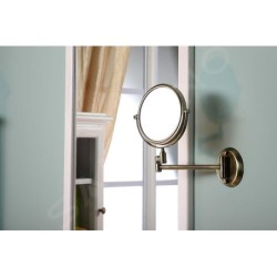 Sapho Équipement de salle de bain - Miroir cosmétique, bronze XP012