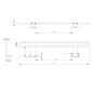 Sapho Éclairage - Luminaire LED Miraka, longueur 600 mm, 9 W, chromé MR600 Sapho Éclairage - Luminaire LED Miraka, longueur 600 mm, 9 W, chromé MR600