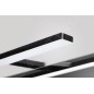 Sapho Éclairage - Luminaire LED Esther, 280x14x107 mm, 6 W, noir E27679CI Sapho Éclairage - Luminaire LED Esther, 280x14x107 mm, 6 W, noir E27679CI