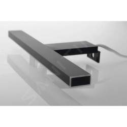 Sapho Éclairage - Luminaire LED Esther, 280x14x107 mm, 6 W, noir E27679CI