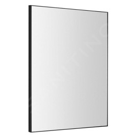 Sapho Miroirs - Miroir Arowana dans un cadre, 600x800 mm, noir mat AWB6080