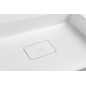 Sapho Godiva - Lavabo 680x440 mm, sans trop-plein, trou pour robinet, blanc GU068 Sapho Godiva - Lavabo 680x440 mm, sans trop-plein, trou pour robinet, blanc GU068