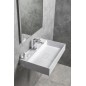 Sapho Godiva - Lavabo 680x440 mm, sans trop-plein, trou pour robinet, blanc GU068 Sapho Godiva - Lavabo 680x440 mm, sans trop-plein, trou pour robinet, blanc GU068