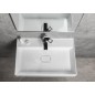 Sapho Godiva - Lavabo 680x440 mm, sans trop-plein, trou pour robinet, blanc GU068 Sapho Godiva - Lavabo 680x440 mm, sans trop-plein, trou pour robinet, blanc GU068