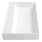 Sapho Godiva - Lavabo 680x440 mm, sans trop-plein, trou pour robinet, blanc GU068 Sapho Godiva - Lavabo 680x440 mm, sans trop-plein, trou pour robinet, blanc GU068