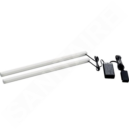 Geberit Accessoires - Réglette lumineuse, longueur 550 mm, double 501550000