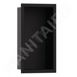 Hansgrohe XtraStoris Original - Niche murale avec cadre intégré, 300x150x100 mm, noir mat 56057670