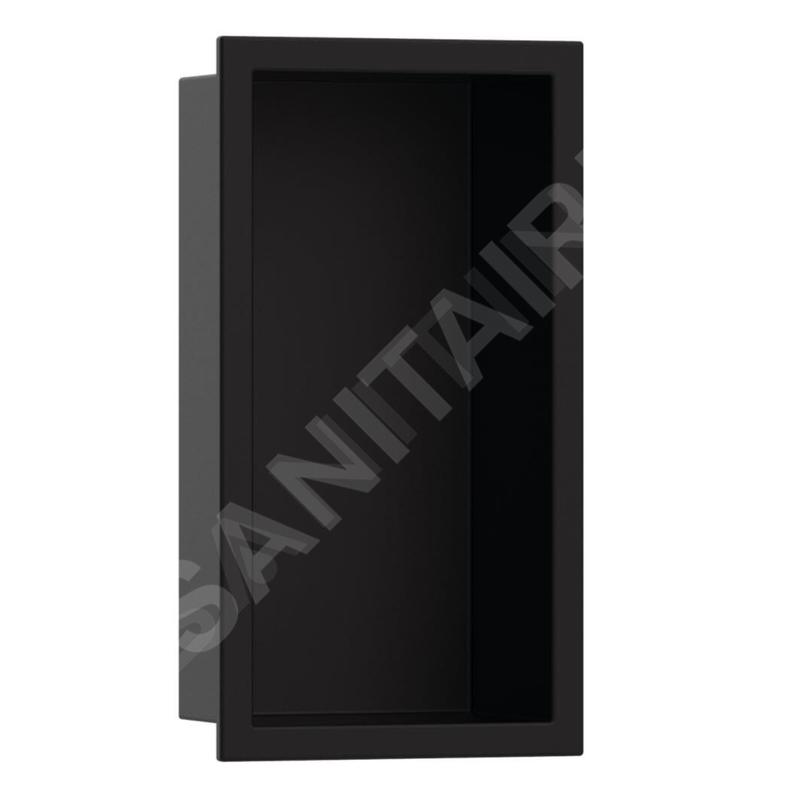 Hansgrohe XtraStoris Original - Niche murale avec cadre intégré, 300x150x100 mm, noir mat 56057670
