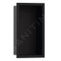 Hansgrohe XtraStoris Original - Niche murale avec cadre intégré, 300x150x100 mm, noir mat 56057670