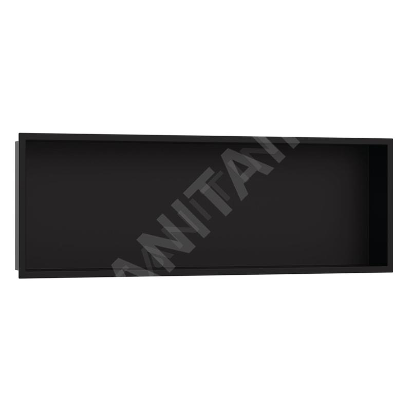 Hansgrohe XtraStoris Original - Niche murale avec cadre intégré, 300x900x100 mm, noir mat 56067670