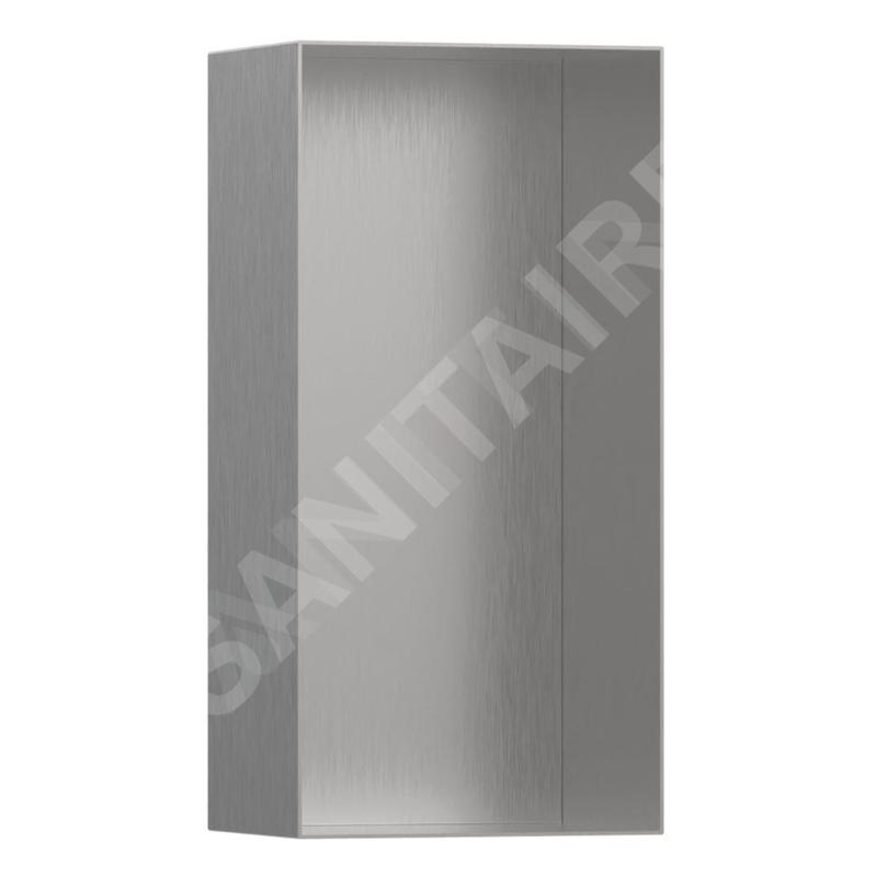 Hansgrohe XtraStoris Minimalistic - Niche murale, 300x150x100 mm, inox brossé 56070800