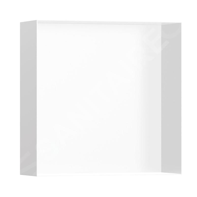 Hansgrohe XtraStoris Minimalistic - Niche murale, 300x300x100 mm, blanc mat 56073700