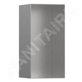 Hansgrohe XtraStoris Minimalistic - Niche murale, 300x150x140 mm, inox brossé 56076800
