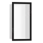 Hansgrohe XtraStoris Individual - Niche murale avec cadre design, 300x150x100 mm, blanc mat / noir mat 56096670