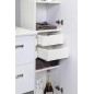 Sapho Espace - Tiroir intérieure  256x100x280 mm, blanc ESC999