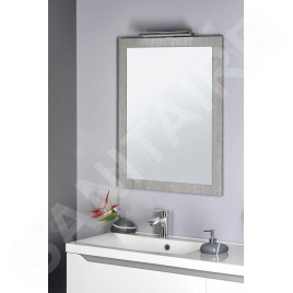Sapho Miroirs - Miroir dans un cadre, 600x800 mm, chêne argenté NX608-1111