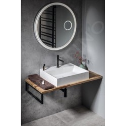 Sapho Lavabos - Lavabo Twig, 600x470 mm, avec un trou pour robinet, blanc TW060