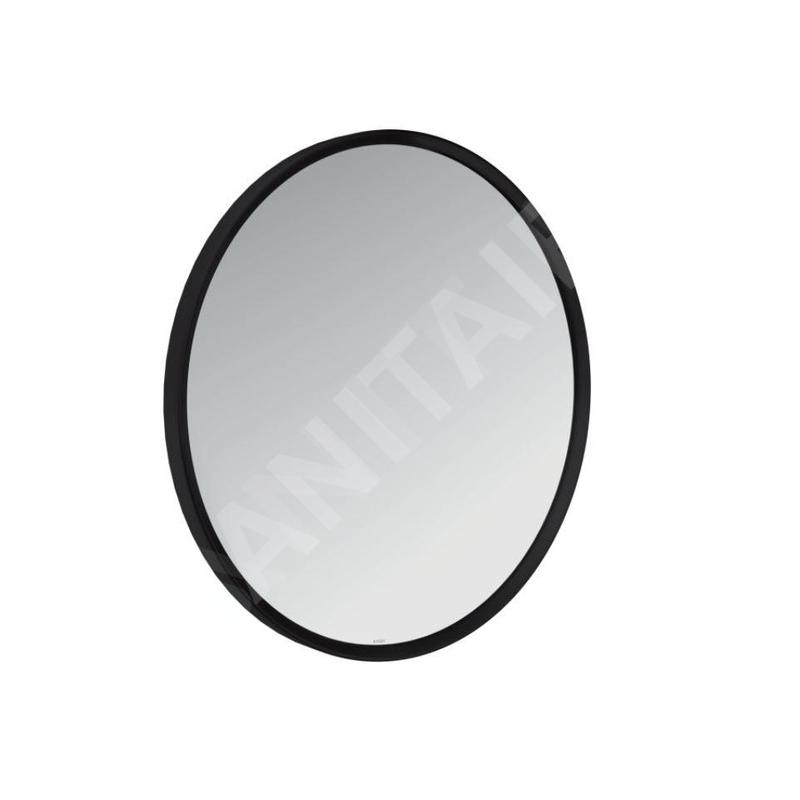 Axor Universal Circular - Miroir, diamètre 600 mm, noir mat 42848670