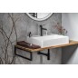 Sapho Lavabos - Lavabo Twig, 600x470 mm, avec un trou pour robinet, blanc TW060 Sapho Lavabos - Lavabo Twig, 600x470 mm, avec un trou pour robinet, blanc TW060