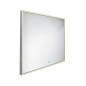 Nimco Miroirs - Miroir avec éclairage LED, 600x600 mm, capteur tactile, aluminium ZP 13066V Nimco Miroirs - Miroir avec éclairage LED, 600x600 mm, capteur tactile, aluminium ZP 13066V