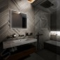 Nimco Miroirs - Miroir avec éclairage LED, 600x600 mm, capteur tactile, aluminium ZP 13066V Nimco Miroirs - Miroir avec éclairage LED, 600x600 mm, capteur tactile, aluminium ZP 13066V
