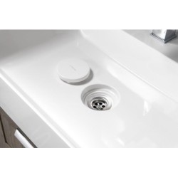 Sapho Lavabos - Lavabo Twig, 600x470 mm, avec un trou pour robinet, blanc TW060