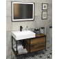 Sapho Lavabos - Lavabo Twig, 600x470 mm, avec un trou pour robinet, blanc TW060 Sapho Lavabos - Lavabo Twig, 600x470 mm, avec un trou pour robinet, blanc TW060