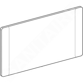 Geberit Option - Miroir avec éclairage LED, 1200x650 mm 819220000