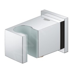 Grohe Euphoria Cube - Coude de raccordement avec support, chrome 26370000