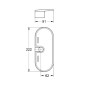 Grohe Tempesta New - Tablette pour barre  de duoche EasyReach, blanc 27596000