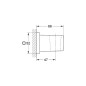 Grohe Euphoria Cube - Support mural de douchette, chrome 27693000