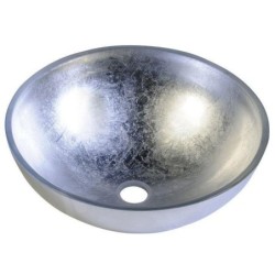 Sapho Murano - Vasque à poser 400x140 mm, d’argent AL5318-52