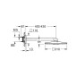 Grohe Rainshower SmartActive Cube - Douche de tête 310, bras de douche 430 mm, 2 jet, chrome 26479000 Grohe Rainshower SmartActive Cube - Douche de tête 310, bras de douche 430 mm, 2 jet, chrome 26479000