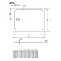 Villeroy & Boch Lifetime Plus - Receveur de douche, 800x1200 mm, Anti-slip, blanc alpin 6223N301 Villeroy & Boch Lifetime Plus - Receveur de douche, 800x1200 mm, Anti-slip, blanc alpin 6223N301