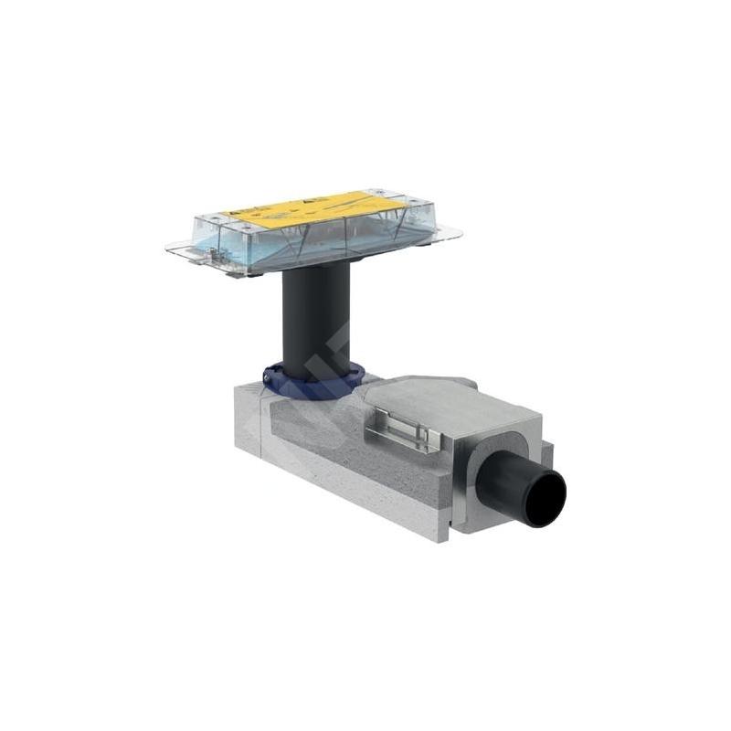 Geberit CleanLine - Kit d'encastrement pour canivelles de douche, pour hauteur de chape 90 - 200 mm, évacuation 50 mm Geberit CleanLine - Kit d'encastrement pour canivelles de douche, pour hauteur de chape 90 - 200 mm, évacuation 50 mm
