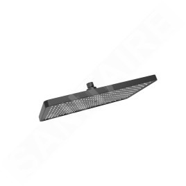 kielle Vega - Douche de tête, 360 x 240 mm, 1 jet, bras de douche 430mm, noir mat 20118SE4