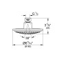 Grohe Euphoria - Douche de tête Cosmopolitan 160, chrome 28233000
