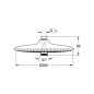 Grohe Euphoria SmartControl - Douche de tête 260, 3 jets, chrome 26455000