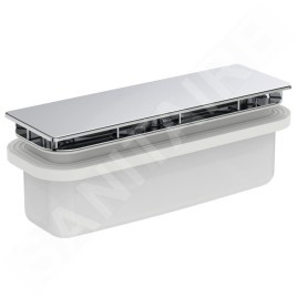 Ideal Standard Ultra Flat New - Garniture de vidage pour les receveurs, chrome T4493AA