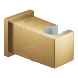 Grohe Euphoria Cube - Coude de raccordement de douche avec support, Cool Sunrise brossé 26370GN0