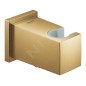 Grohe Euphoria Cube - Coude de raccordement de douche avec support, Cool Sunrise brossé 26370GN0