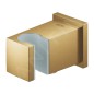 Grohe Euphoria Cube - Coude de raccordement de douche avec support, Cool Sunrise brossé 26370GN0