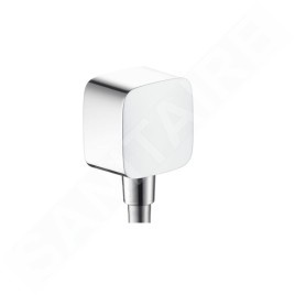 Hansgrohe Fixfit - Coude de raccordement avec clapet anti-retour, chrome 26457000