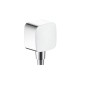 Hansgrohe Fixfit - Coude de raccordement avec clapet anti-retour, chrome 26457000