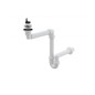 Alcadrain Siphons - Siphon de lavabo, diamètre 40 mm, peu encombrant A413 Alcadrain Siphons - Siphon de lavabo, diamètre 40 mm, peu encombrant A413
