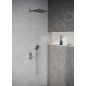 kielle Vega - Douche de tête 360 x 240 mm, chrome / noir 20118010