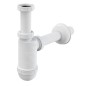 Alcadrain Siphons - Siphon de lavabo, diamètre 32 mm avec écrou de trop-plein A430 Alcadrain Siphons - Siphon de lavabo, diamètre 32 mm avec écrou de trop-plein A430