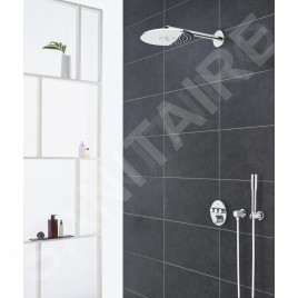 Grohe Rainshower SmartActive - Douche de tête 310, bras de douche 430 mm, 2 jets, chrome 26475000