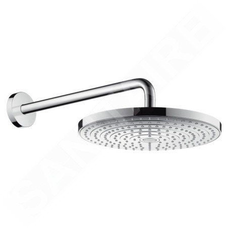 Hansgrohe Raindance Select S - Douche de tête 300, 2 jets, bras de douche 390 mm, chrome 27378000